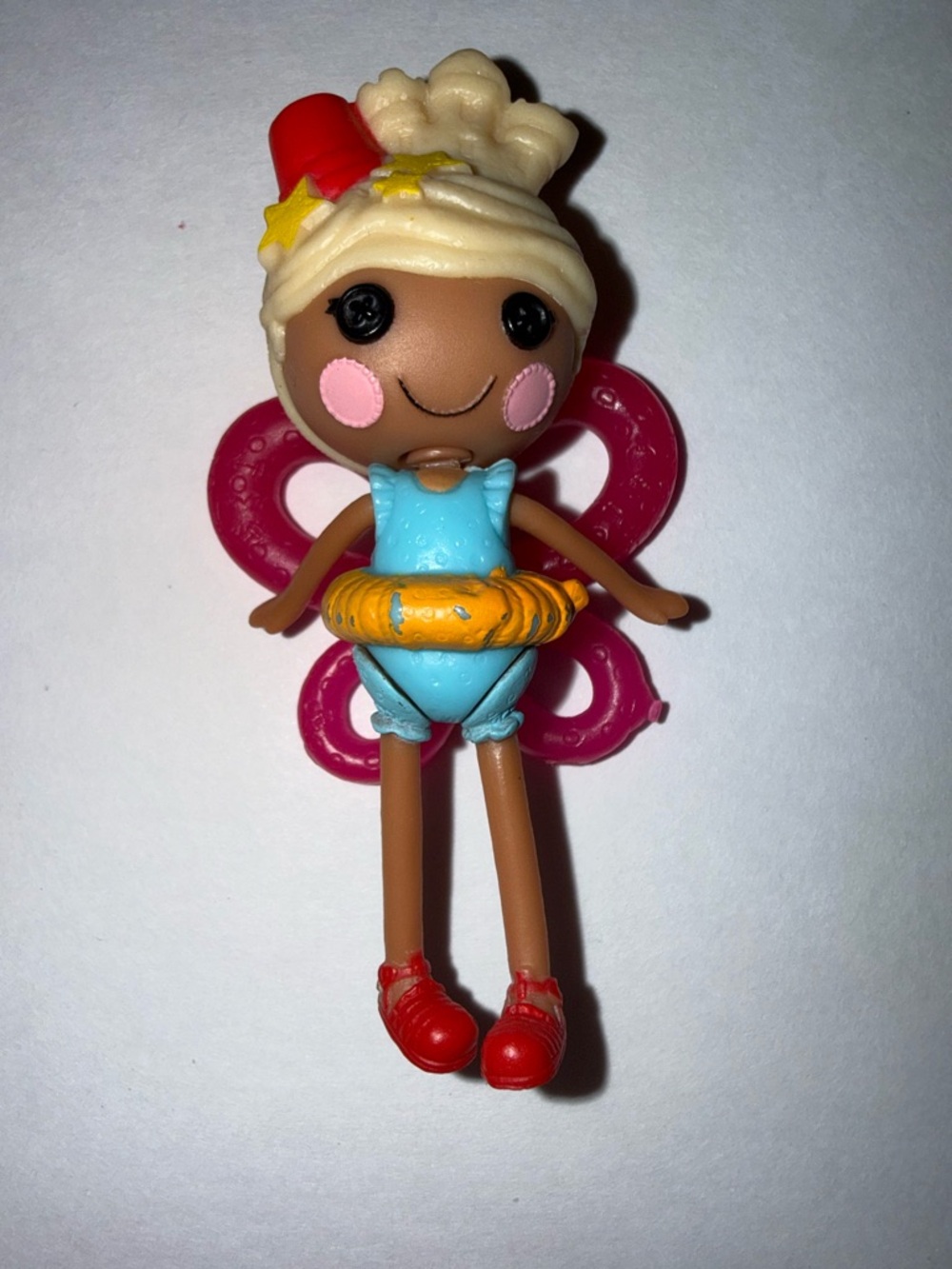 Lalaloopsy Mini 3” Doll June Seashore- Collectible, Retired, Season Collection